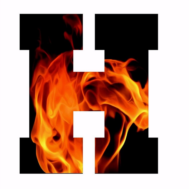 H logo